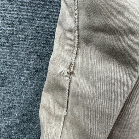 Riders By Lee Jeans Mens 44 Tan Beige Stretch Western Casual Denim Designer Zip - Picture 4 of 15